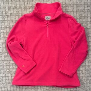 Dudley Stephens Vibrant Pink Fleece Quarter-Zip